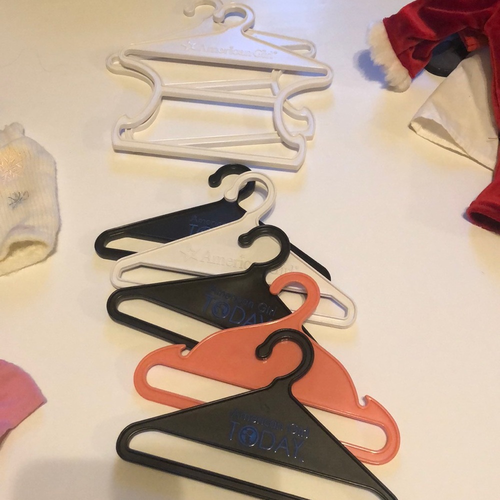 American girl doll clothes hangers